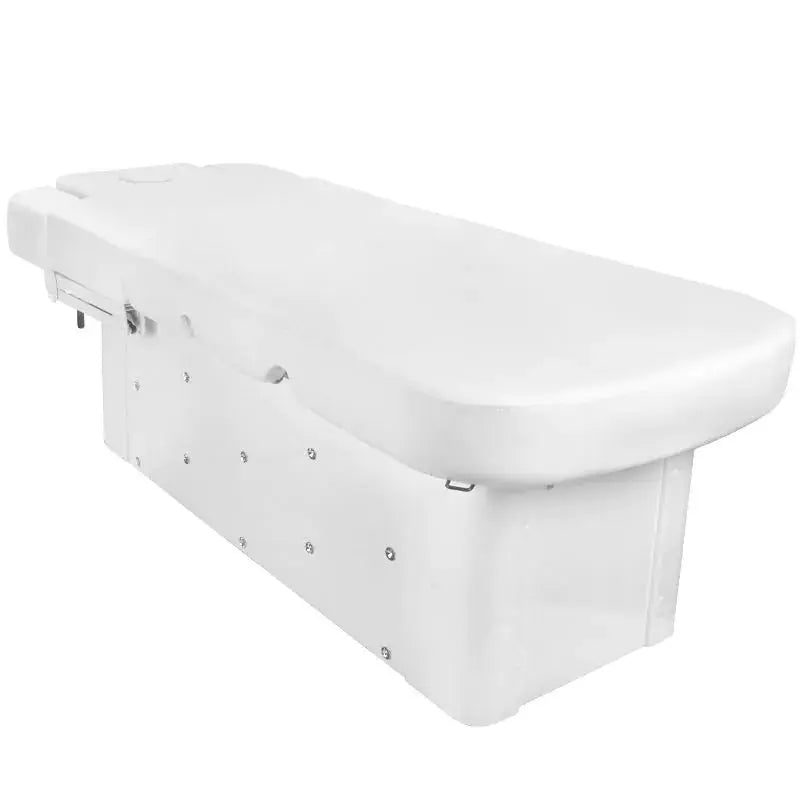 Spa beauty bed azzurro krystal 4 strong. white heated BarberCity