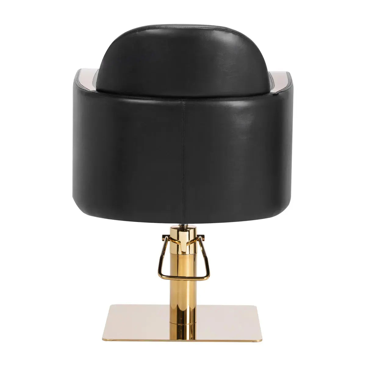 Hairdressing chair Malaga gold black Gabbiano