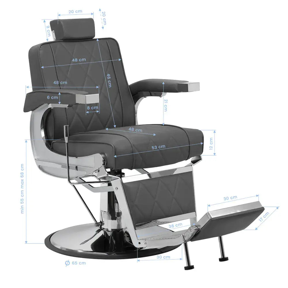 barber chair BM88066 grey Hair System