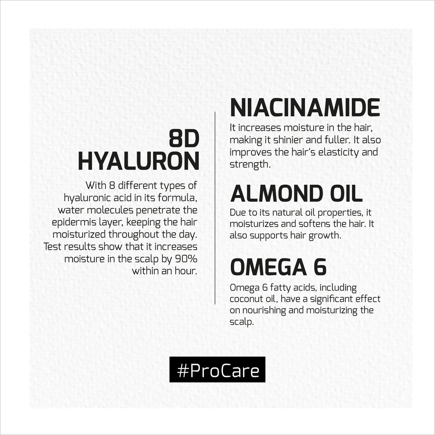 8D Hyaluron Pro Care Shampoo - 500 AGIVA
