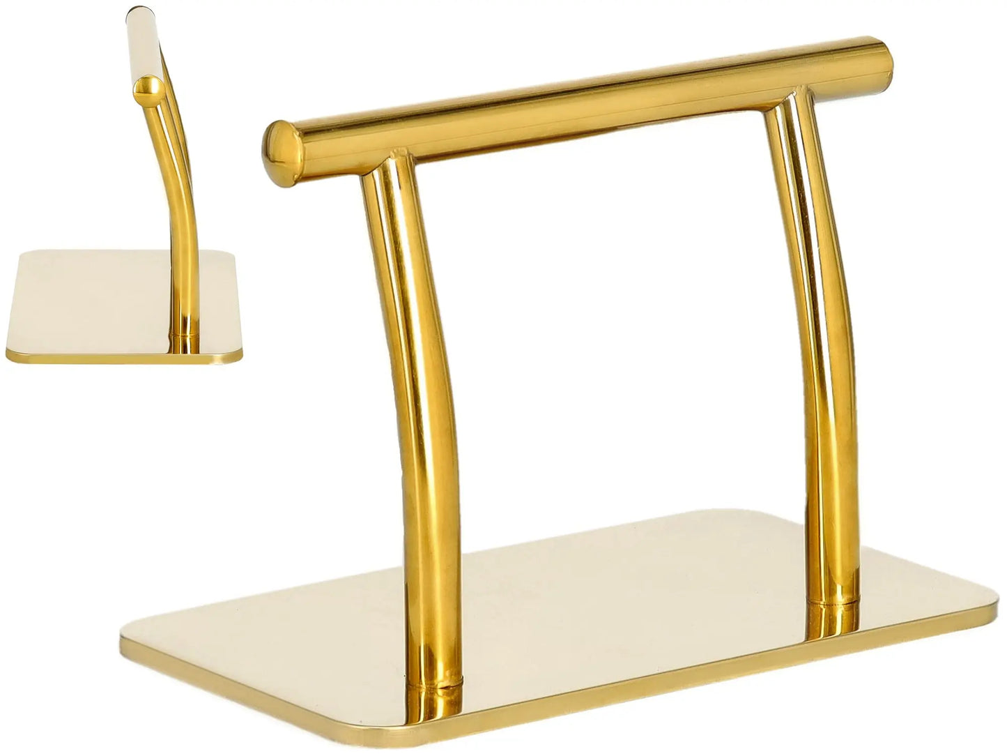 Frisörfotstöd – Gold BarberCity