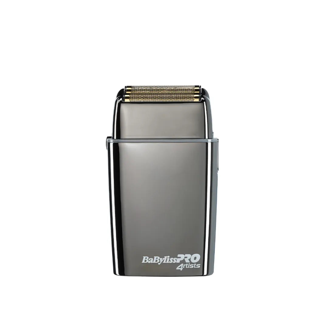 BabylissPro Double Foil Metal Shaver Gunsteel BaByliss