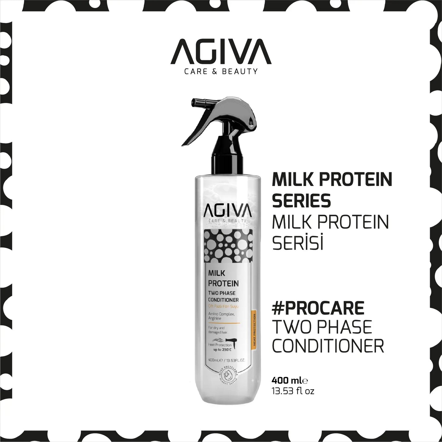 Milk Protein Pro Care Two Phase Conditioner AGIVA