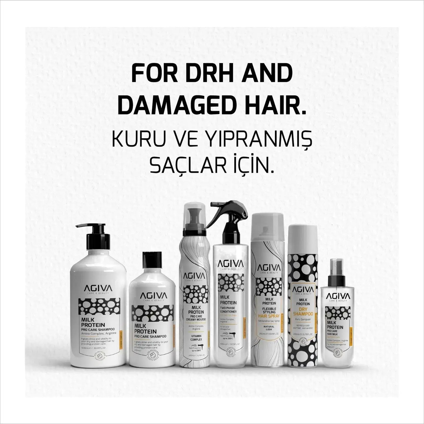 Milk Protein Pro Care Hair Sprey AGIVA
