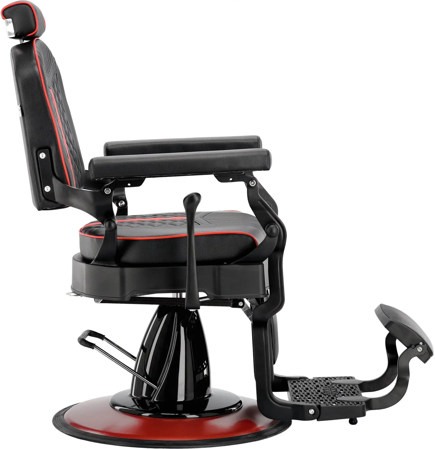 Barber chair Black-RED My Store