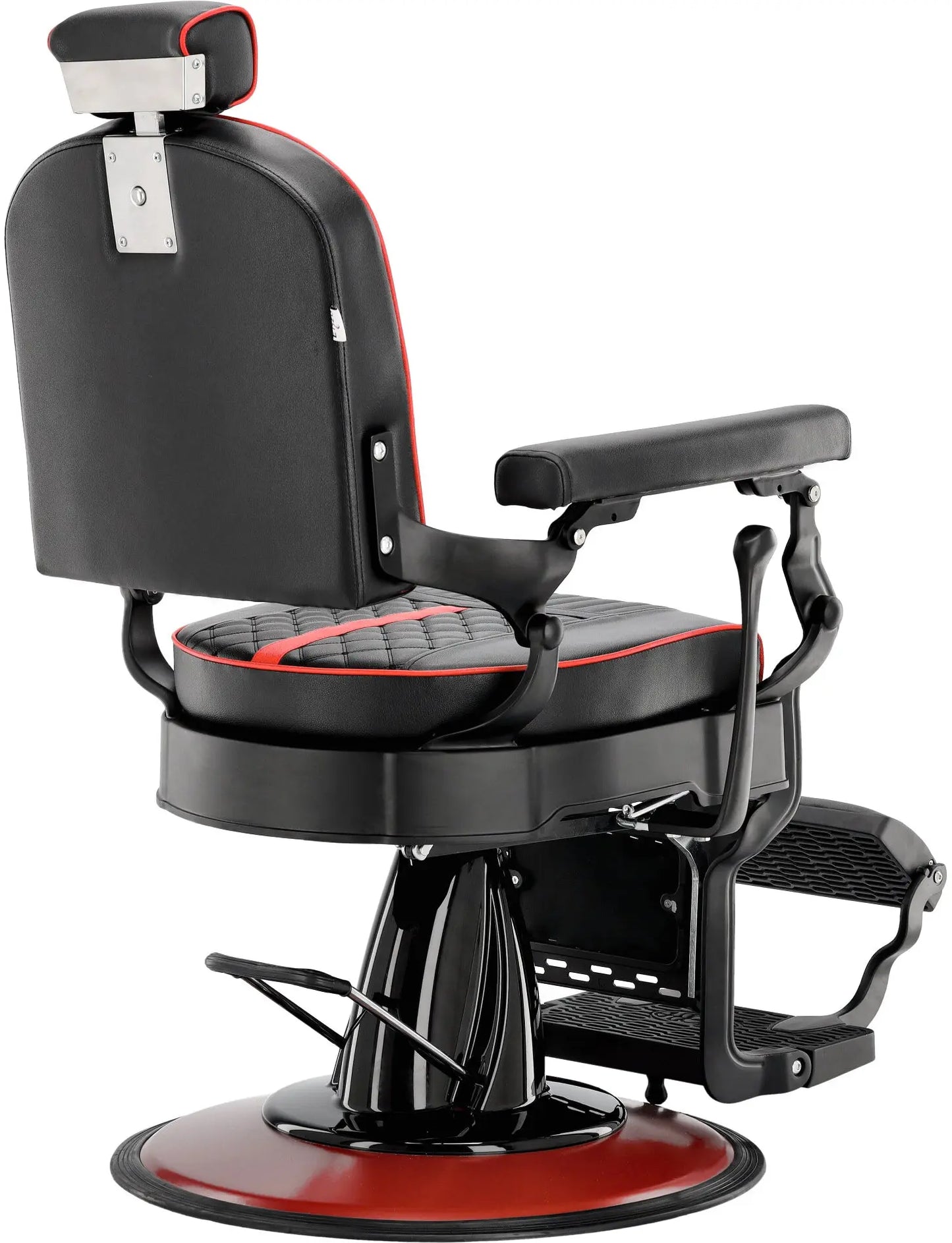 Barber chair Black-RED My Store