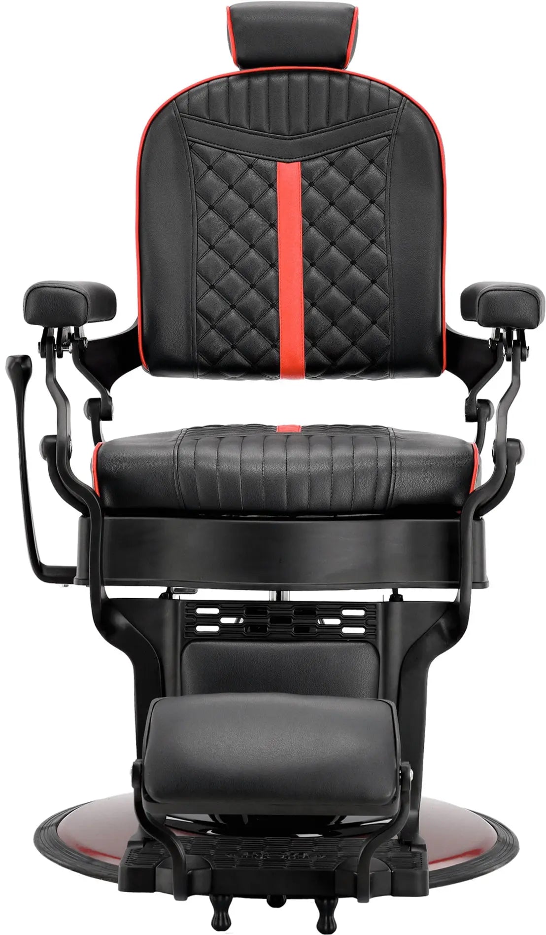 Barber chair Black-RED My Store