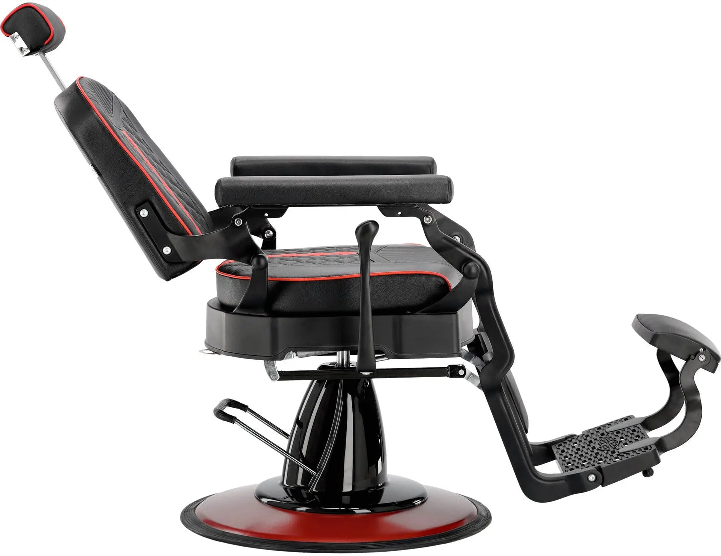 Barber chair Black-RED My Store