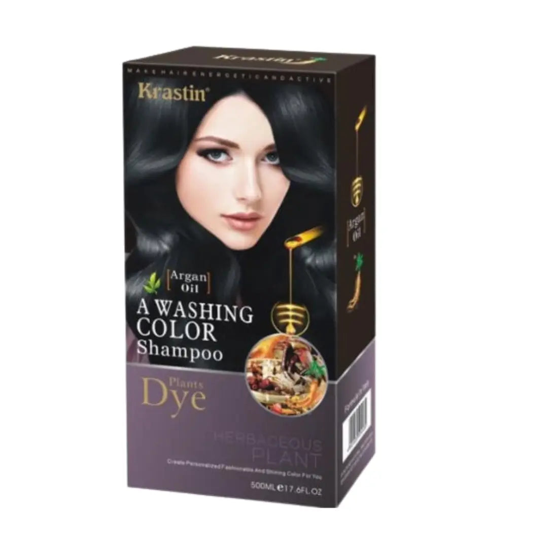 Färgschampo - Mörkbrun BarberCity