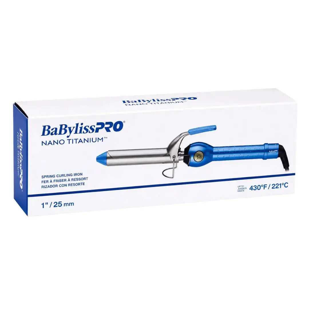 BaBylissPRO Nano Titanium Locktång 25 mm BaByliss