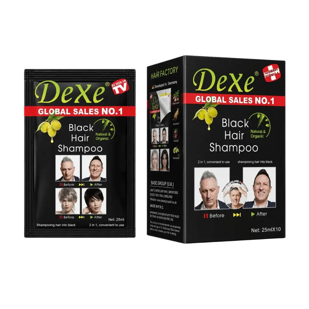 Dexe Black Hair Shampoo 10 x 25 ml DEXE