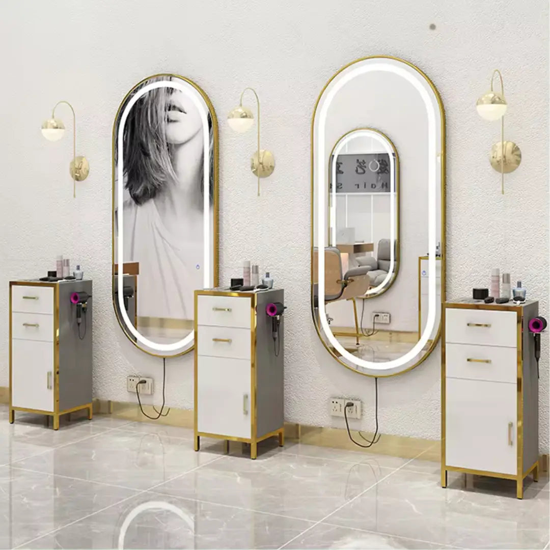 Mirror station with lights My Store