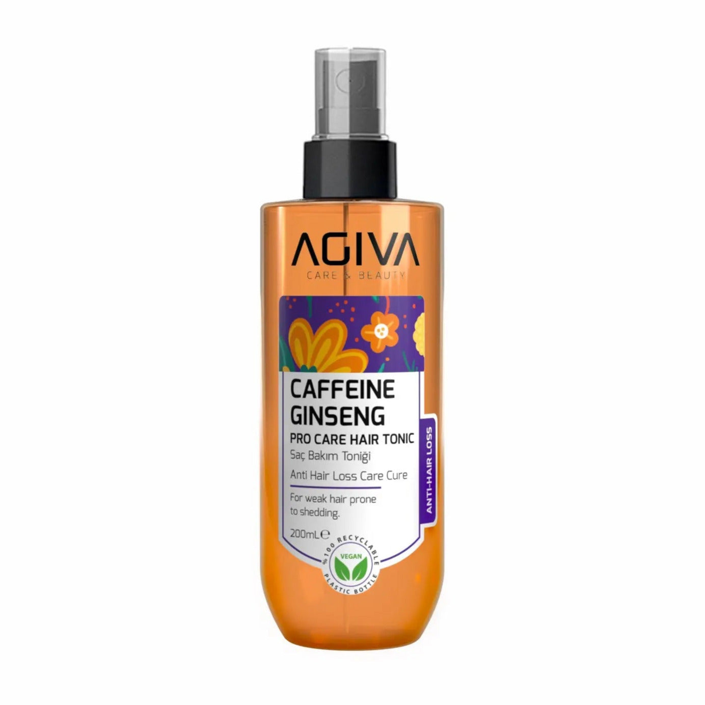 Caffeine Ginseng Pro Care Hair Tonic AGIVA