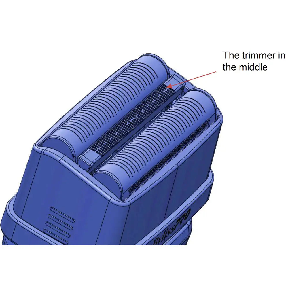 BaBylissPRO COREFX Compact Double Foil Shaver - BarberCity