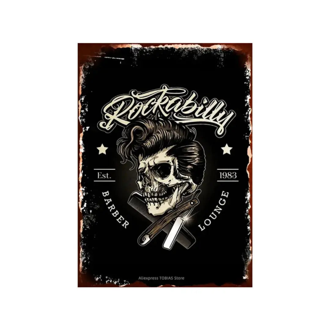 Barber Vintage Metal #19 My Store