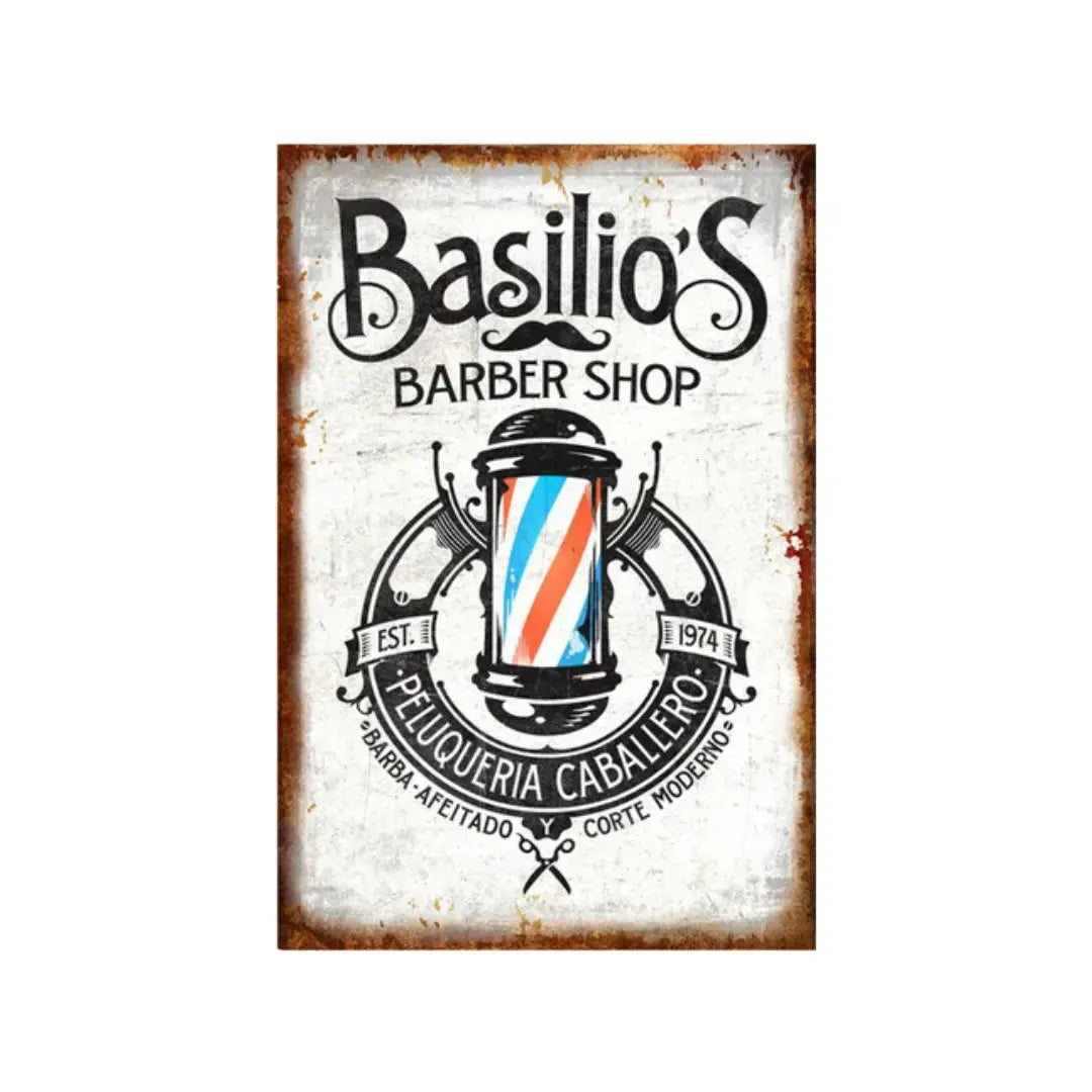Barber Vintage Metal #20 My Store