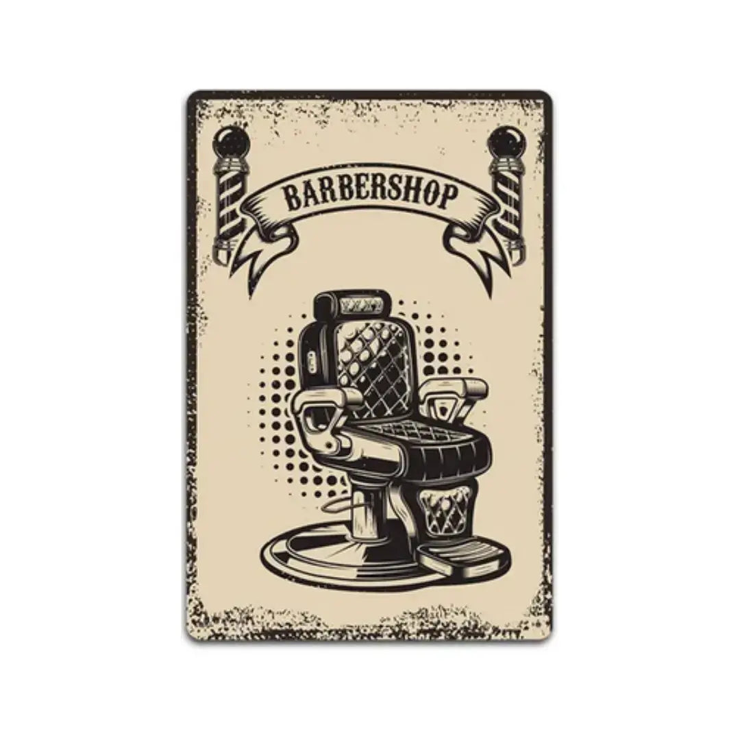 Barber Vintage Metal #25 My Store