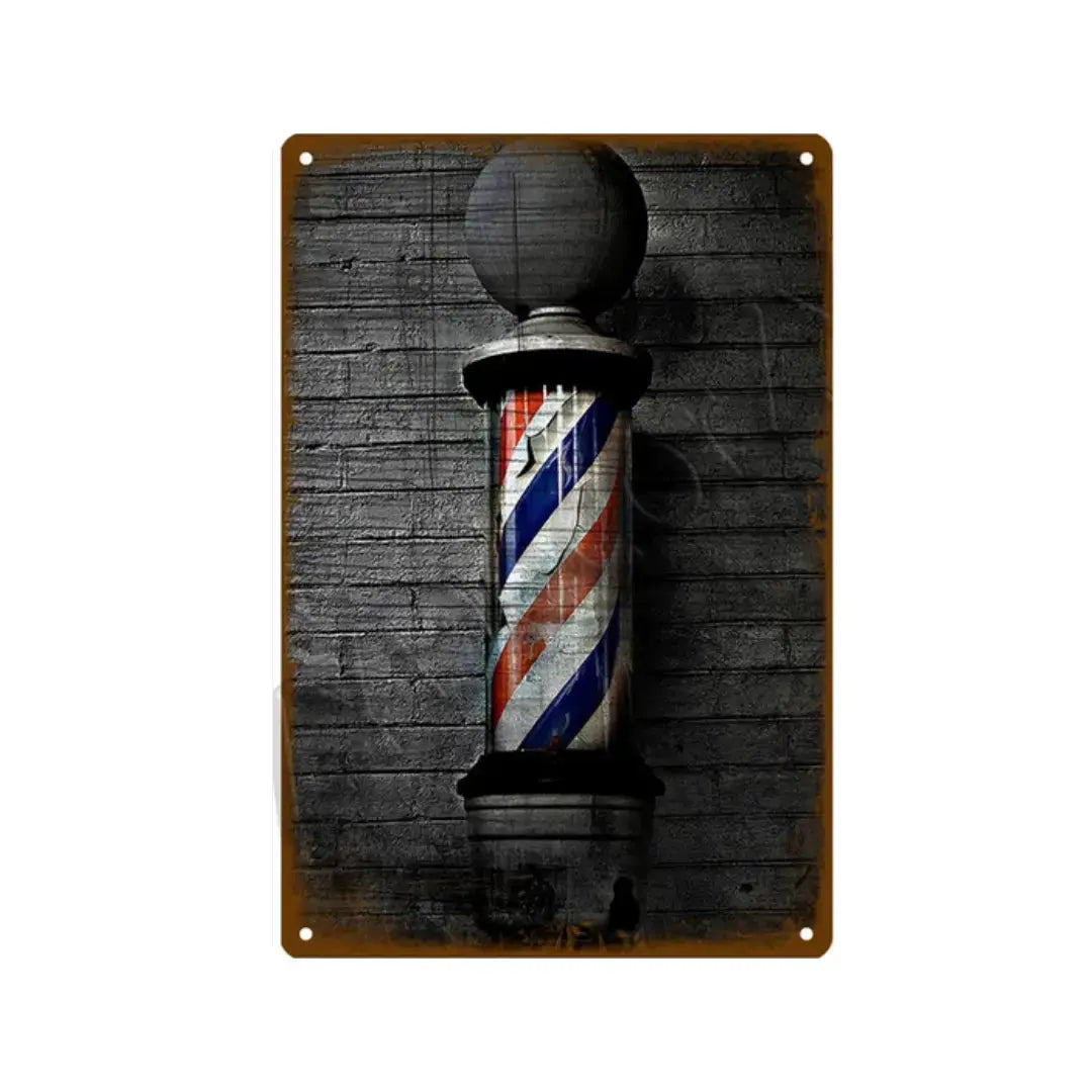 Barber Vintage Metal #37 My Store