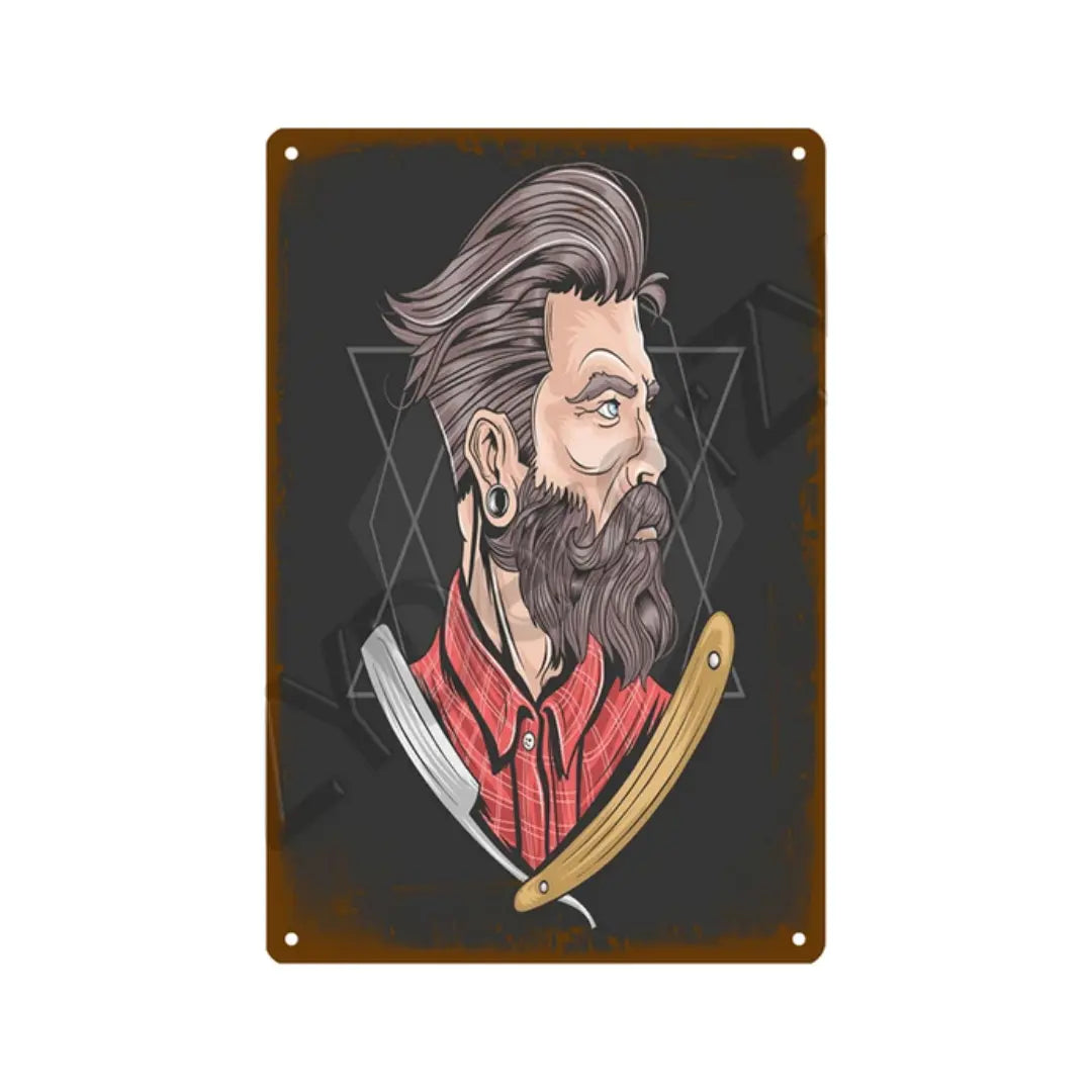 Barber Vintage Metal #41 My Store