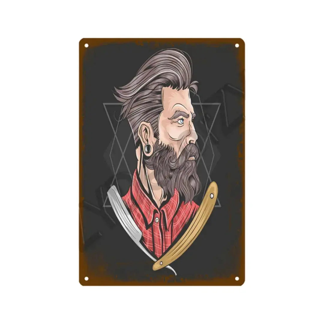 Barber Vintage Metal #41 My Store