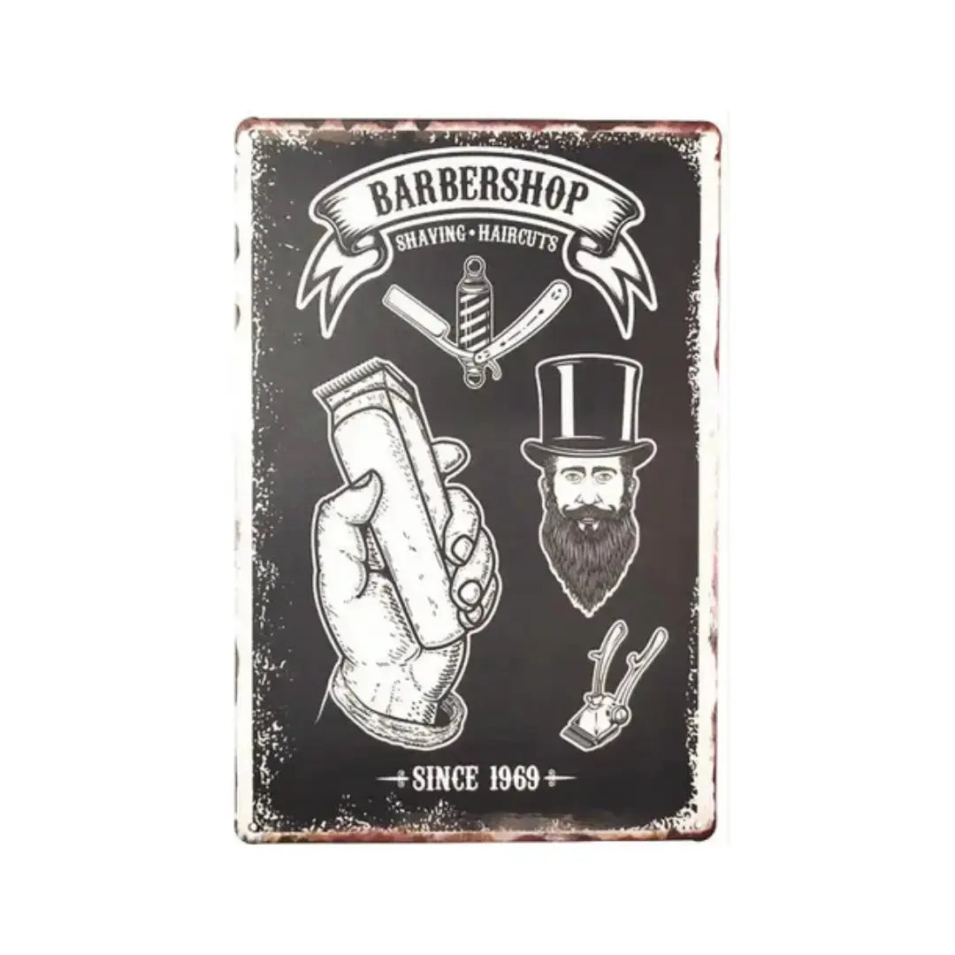 Barber Vintage Metal #43 My Store