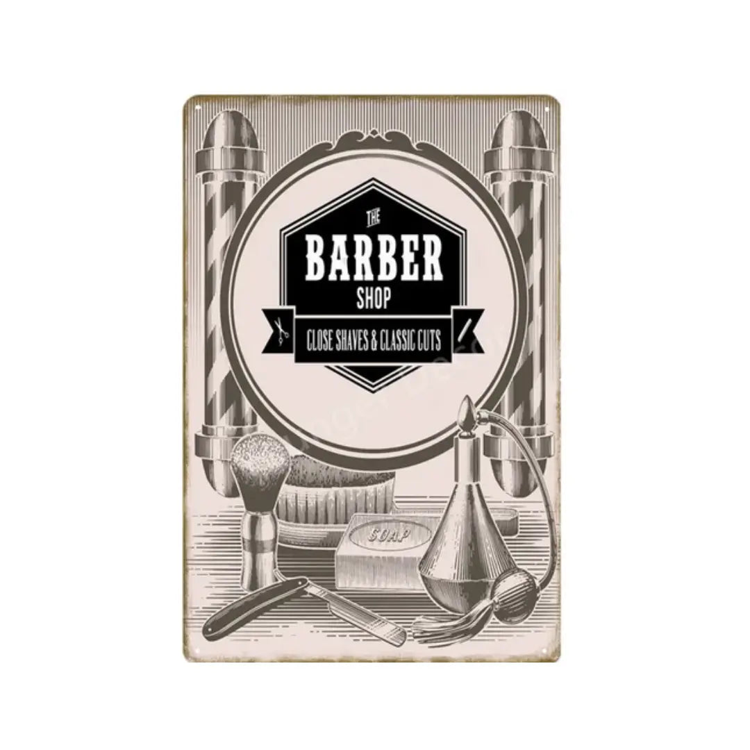 Barber Vintage Metal #46 My Store