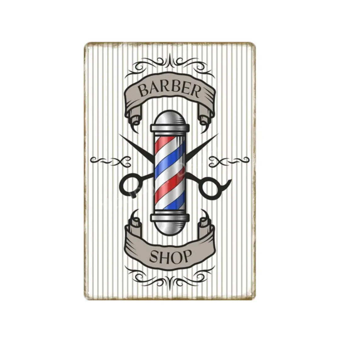 Barber Vintage Metal #47 My Store