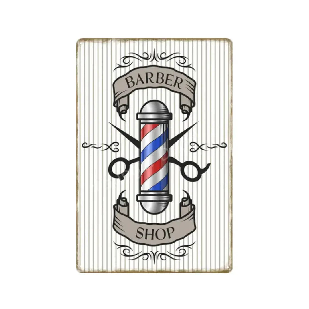 Barber Vintage Metal #47 My Store