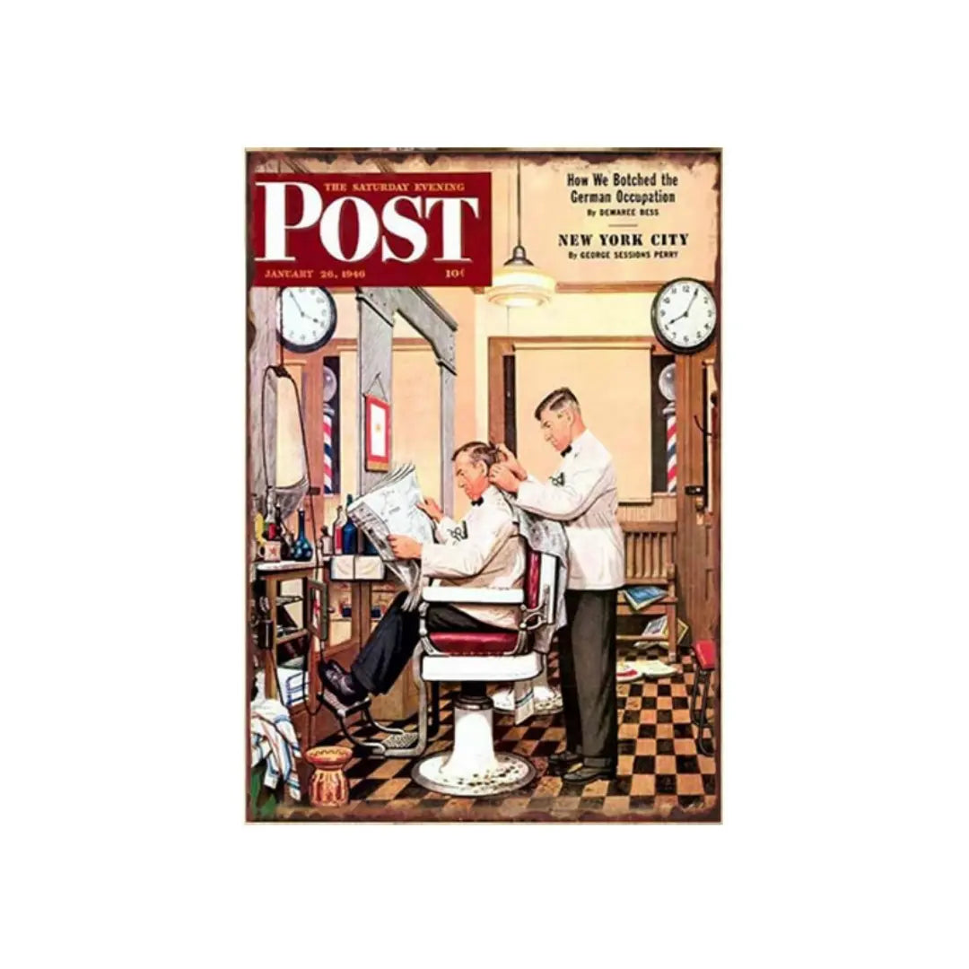 Barber Vintage Metal #48 My Store