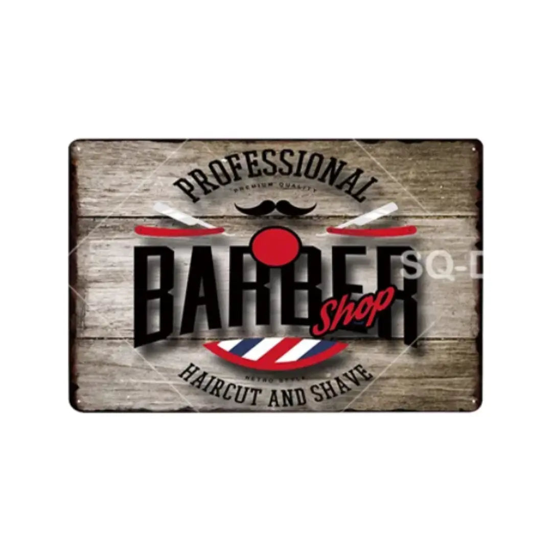Barber Vintage Metal #49 My Store