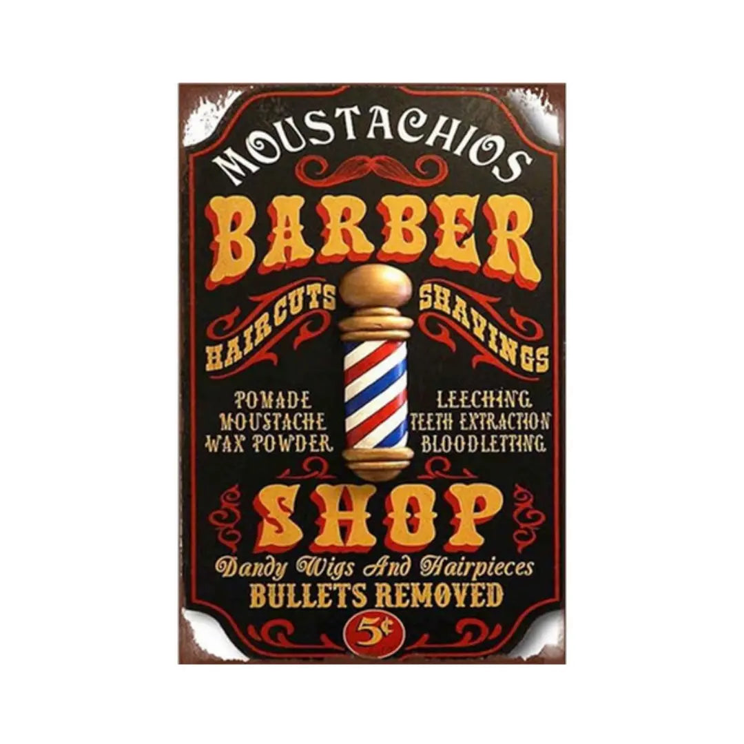 Barber Vintage Metal #55 My Store