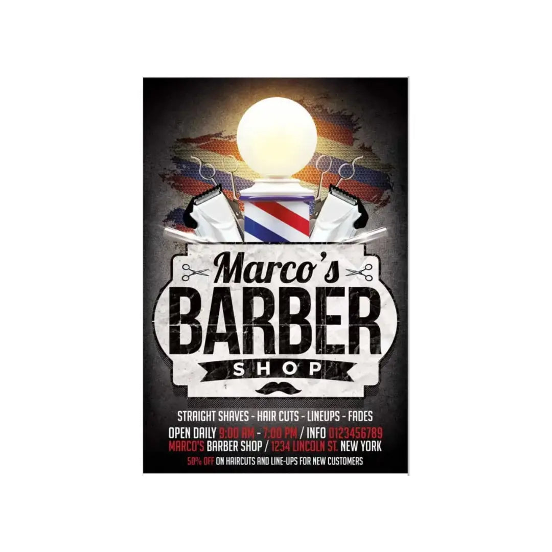 Barber Vintage Metal #62 My Store