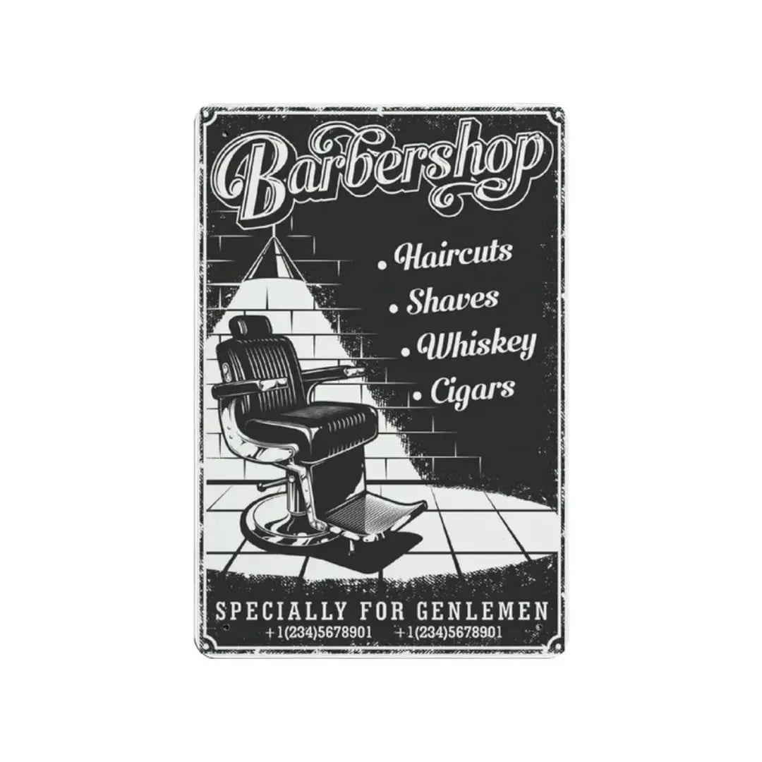 Barber Vintage Metal #65 My Store