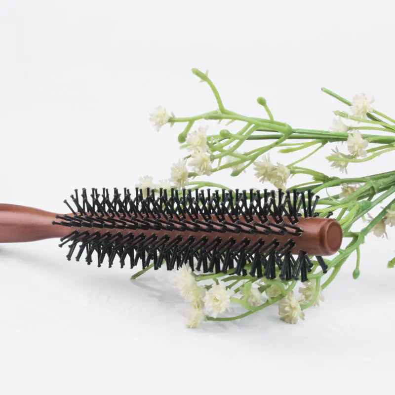 Rundborste i trä – 22,3 cm BarberCity