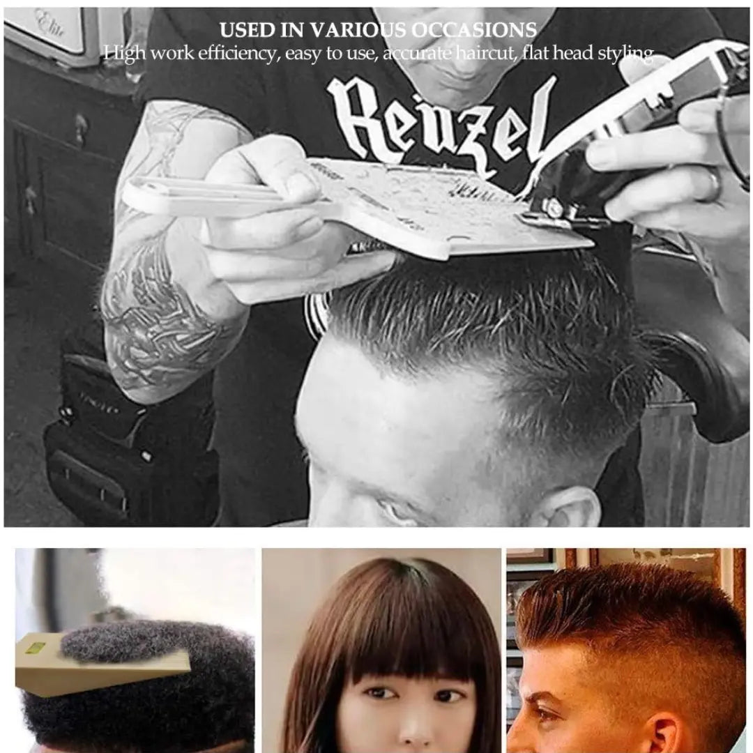 Platt toppguide kam med spritnivå BarberCity