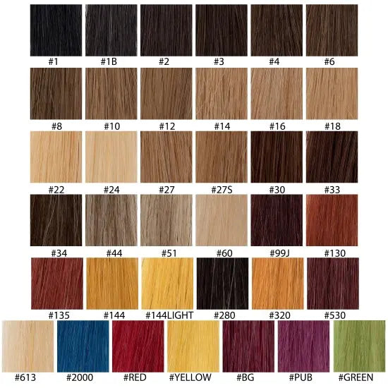 Tape-in Löshår Äkta Remy – Natural Black 1B (Color #1B) | 60 cm | Double Drawn Extensions