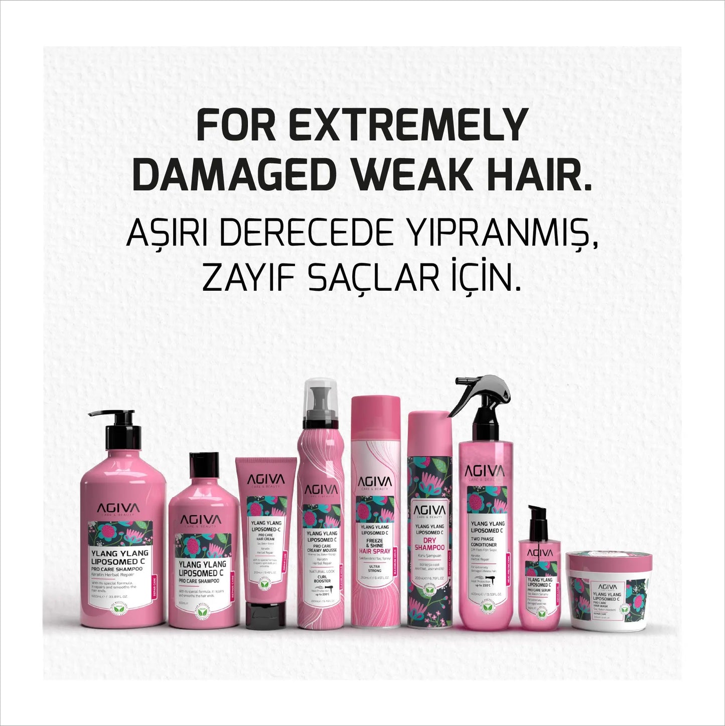 Ylang Ylang Lıpozom C Pro Care Shampoo - 500 AGIVA