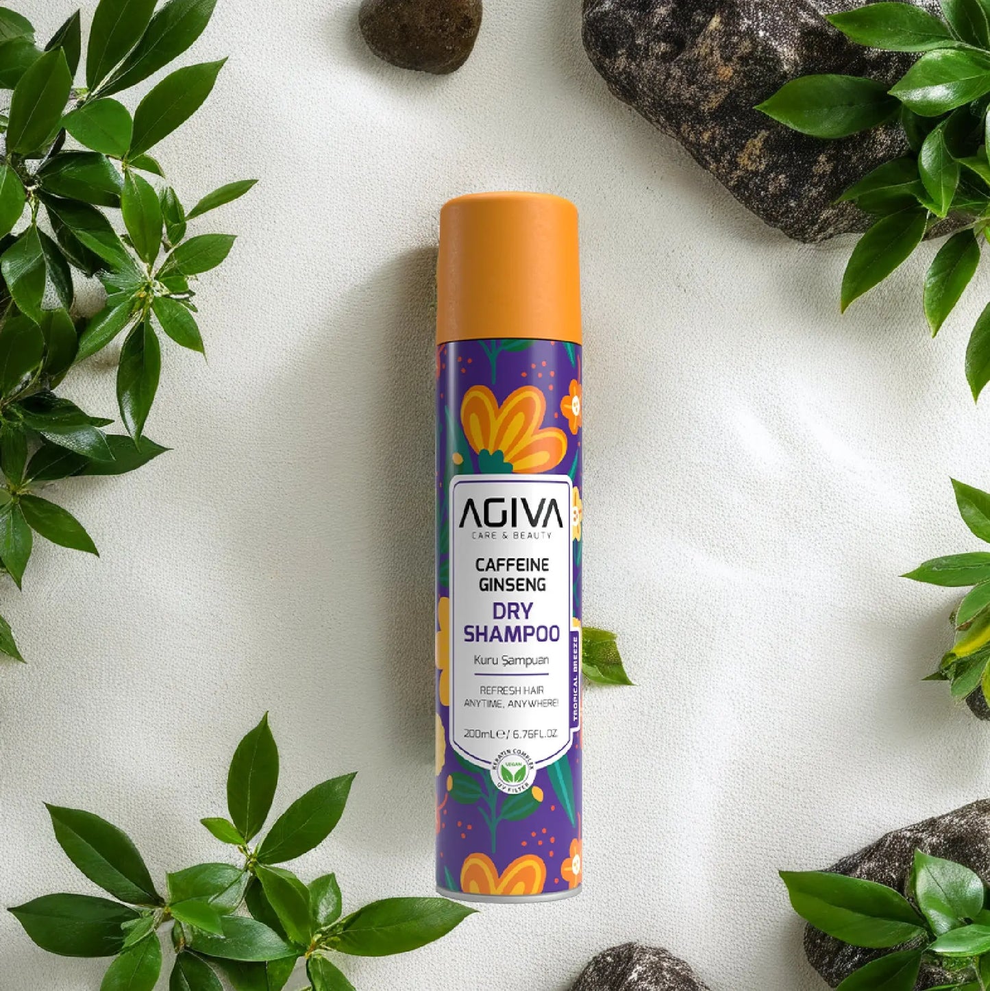 Caffeine Ginseng Pro Care Dry Shampoo AGIVA