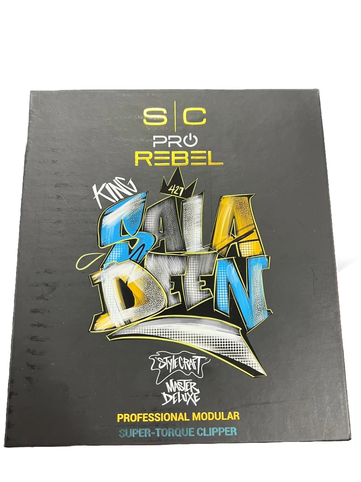 StyleCraft Rebel Limited – Super-Torque Cordless Clipper (King SalaDeen Edition) Stylecraft