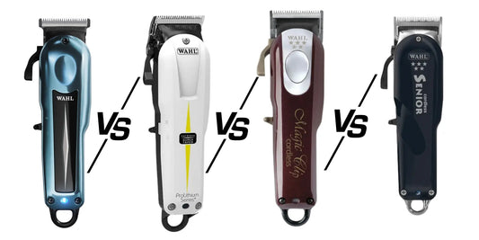 Jämförelse-Fyra-trådlösa-klippmaskiner-från-WAHL BarberCity