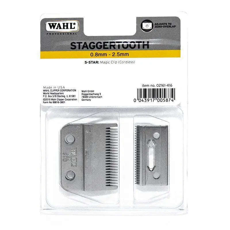 WAHL Stagger Tooth Blade för Magic Clip WAHL