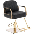 Styling Chair Black - gold My Store