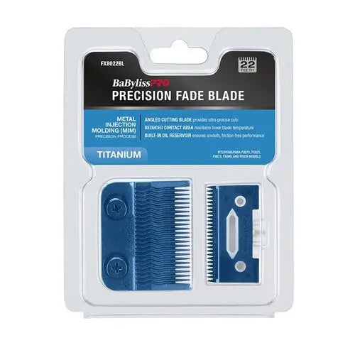 BaByliss PRO Fxone Blue Titanium Fade Blade