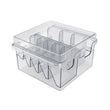 Transparent Verktygsbox med Fack BarberCity