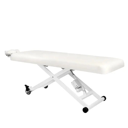 Electric bed massage azzurro 1 force. White BarberCity