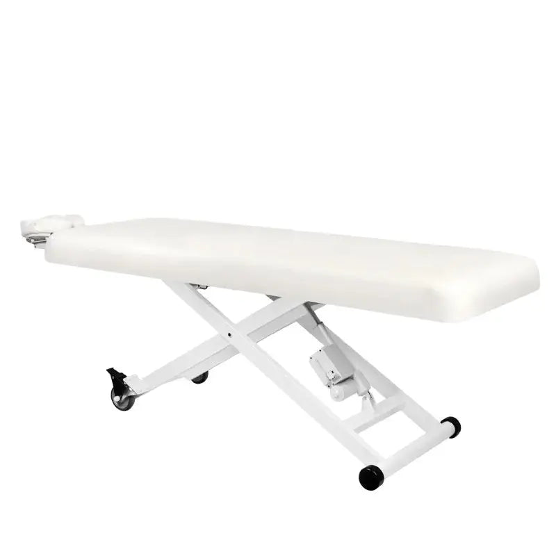 Electric bed massage azzurro 1 force. White BarberCity