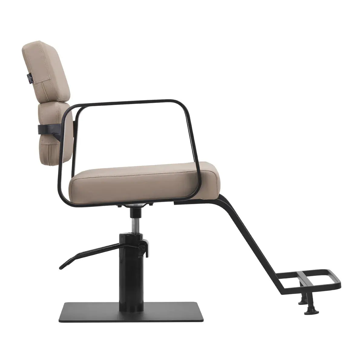 Porto-BM hairdressing chair black beige