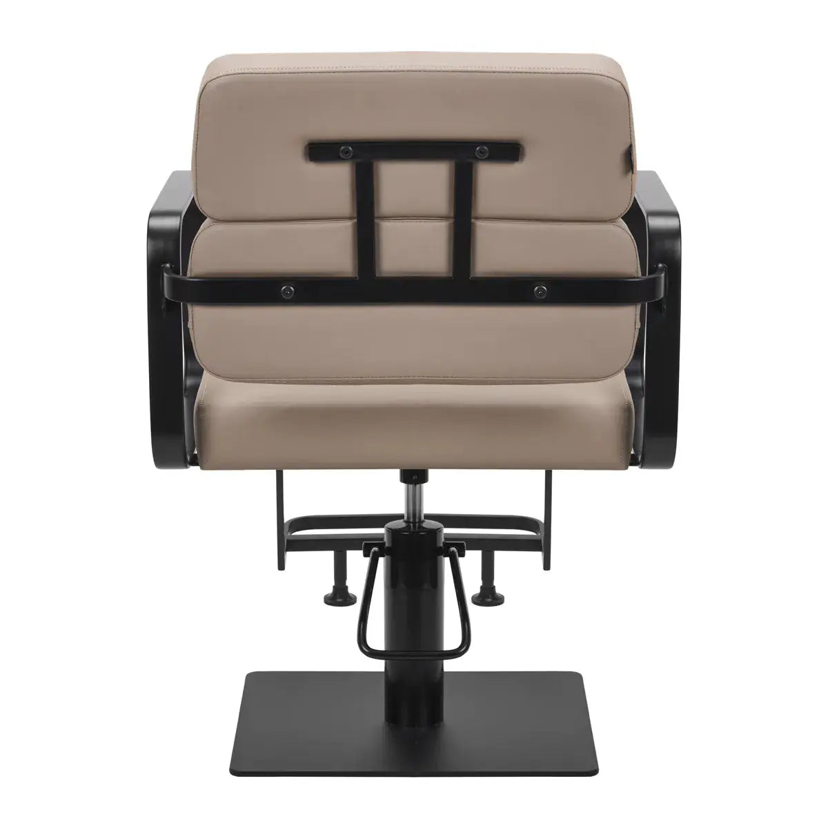 Porto-BM hairdressing chair black beige Gabbiano