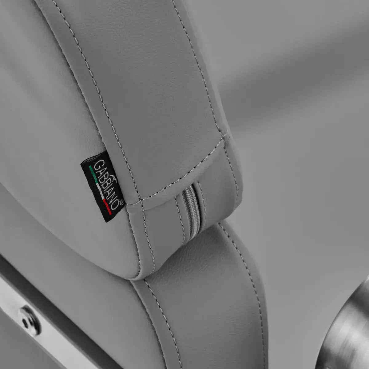 Porto hairdressing chair grey Gabbiano