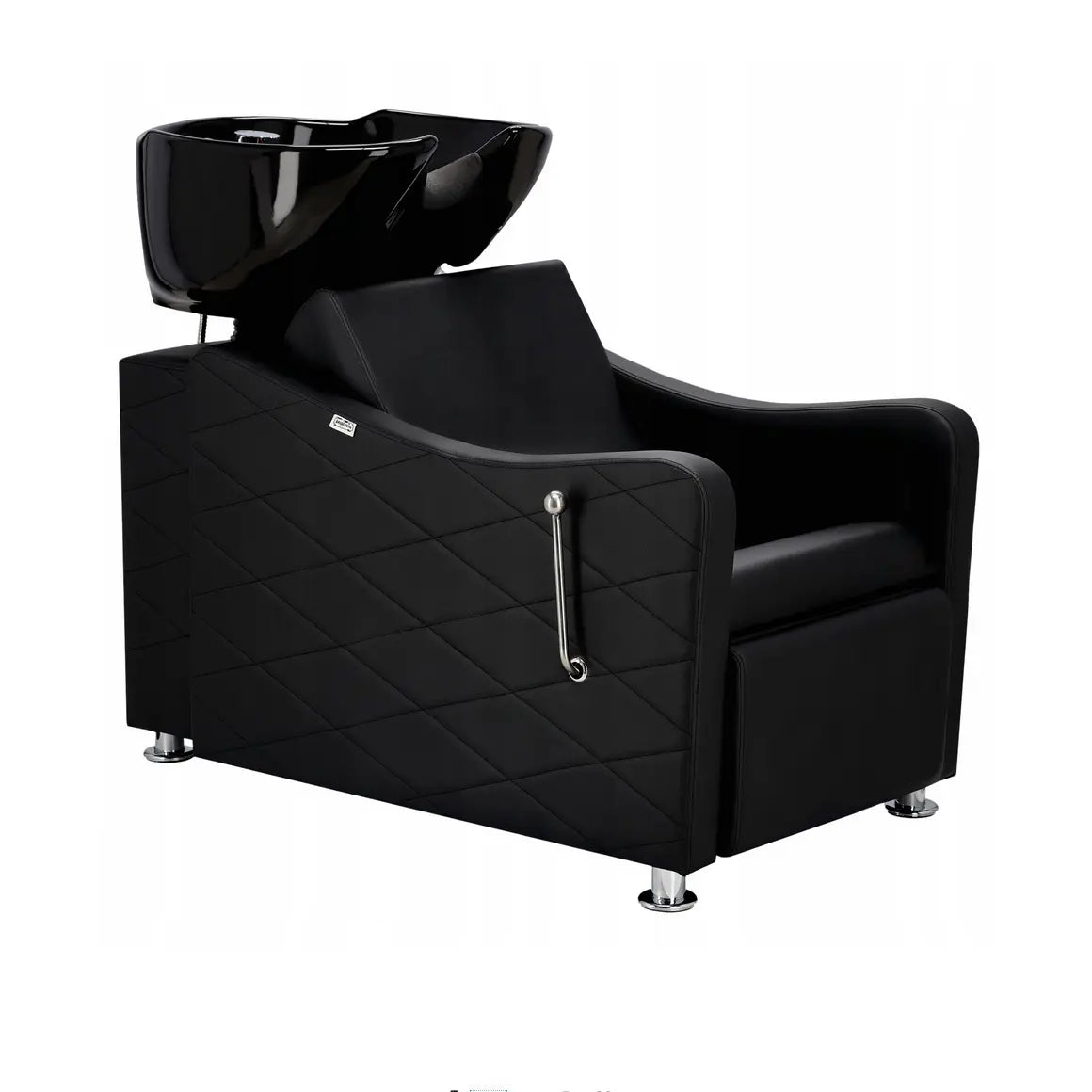 Schamponering King – Lyxig Tvättstol med Svart BarberCity